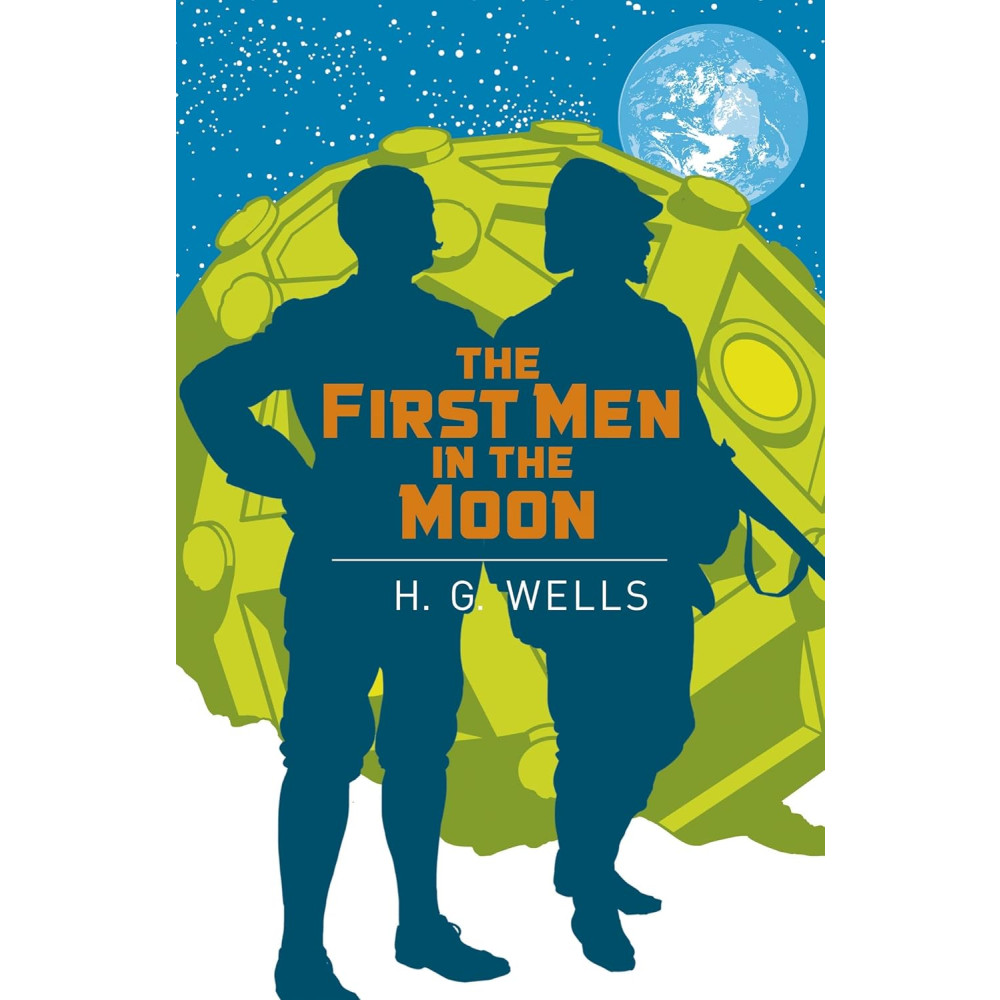 Produktbild för First Men in the Moon (häftad, eng)