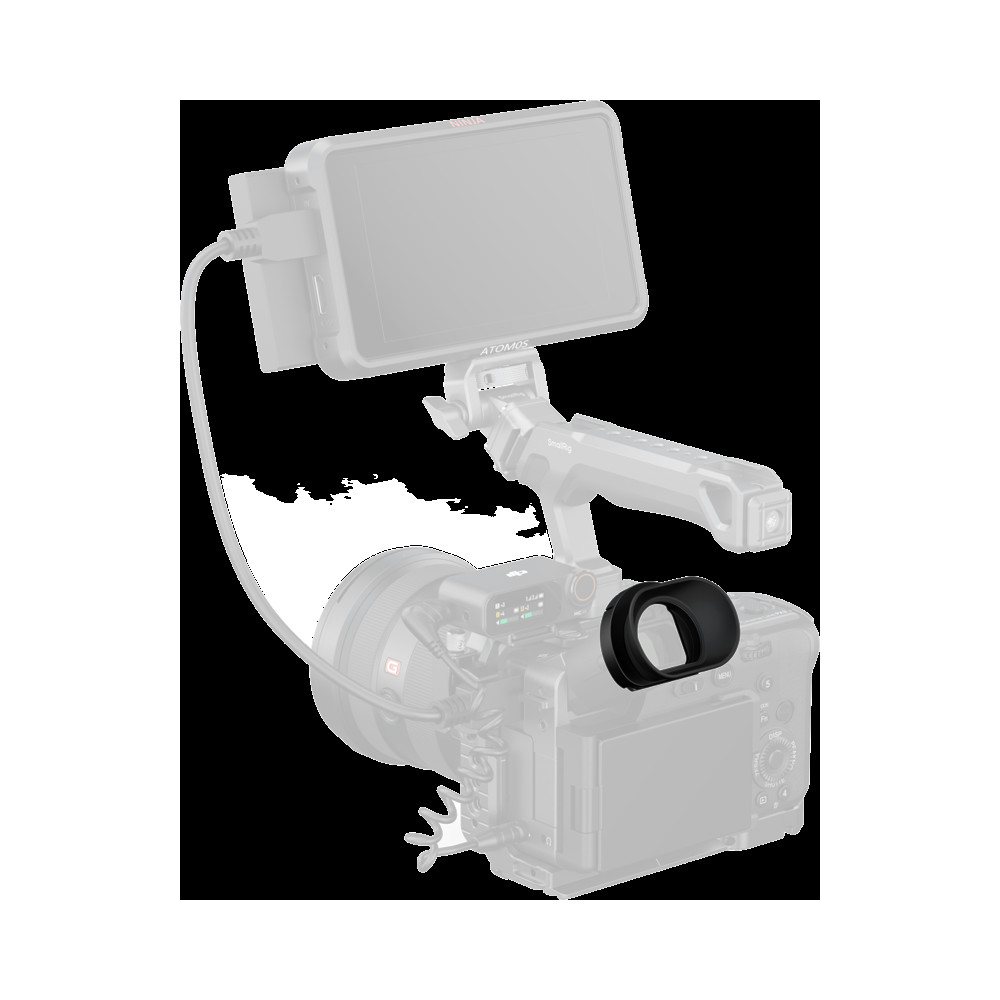 Produktbild för SmallRig 5713 Horizontal-to-Vertical Camera Viewfinder Eyecup for Sony FX2