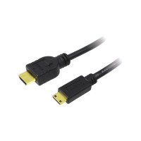 Produktbild för LogiLink High Speed with Ethernet - HDMI-kabel med Ethernet - 1.5 m