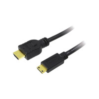 Produktbild för LogiLink High Speed with Ethernet - HDMI-kabel med Ethernet - 1.5 m