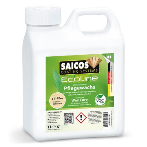 SAICOS COATING SYSTEMS Golvvax SAICOS underhållsvax 8119eco 1L