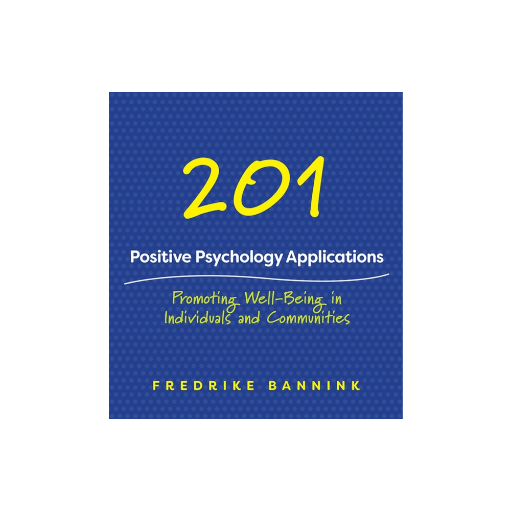 Produktbild för 201 Positive Psychology Applications (häftad, eng)