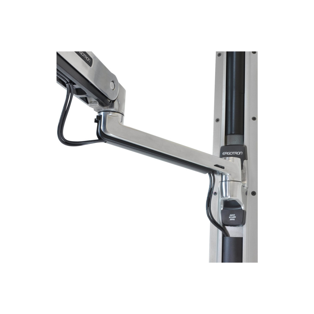Produktbild för Ergotron LX monteringssats - för tangentbord / mus - polerat aluminium