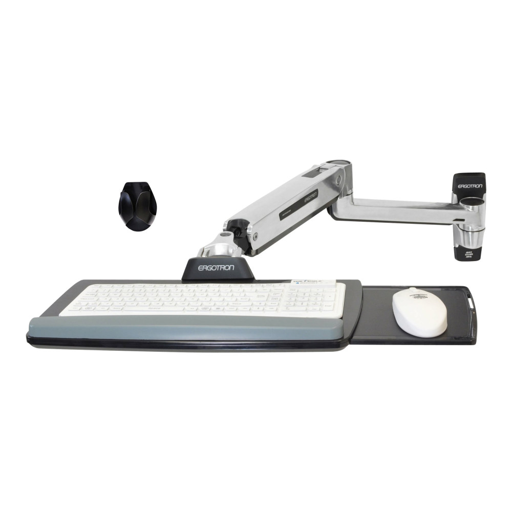 Produktbild för Ergotron LX monteringssats - för tangentbord / mus - polerat aluminium