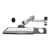 Produktbild för Ergotron LX monteringssats - för tangentbord / mus - polerat aluminium