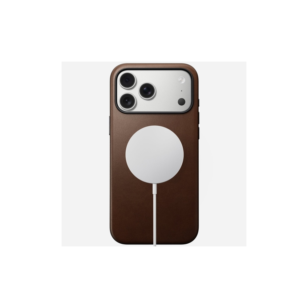Produktbild för Nomad Modern Leather Case, Mobilskal, Apple, iPhone 17 Pro M...