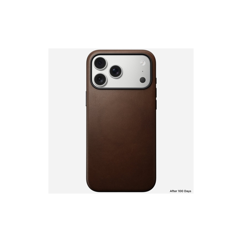 Produktbild för Nomad Modern Leather Case, Mobilskal, Apple, iPhone 17 Pro M...