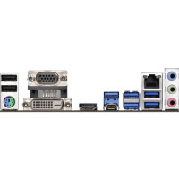 Produktbild för ASRock B450M PRO4 - moderkort - micro ATX - Socket AM4 - AMD B450