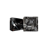Produktbild för ASRock B450M PRO4 - moderkort - micro ATX - Socket AM4 - AMD B450