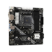 Produktbild för ASRock B450M PRO4 - moderkort - micro ATX - Socket AM4 - AMD B450