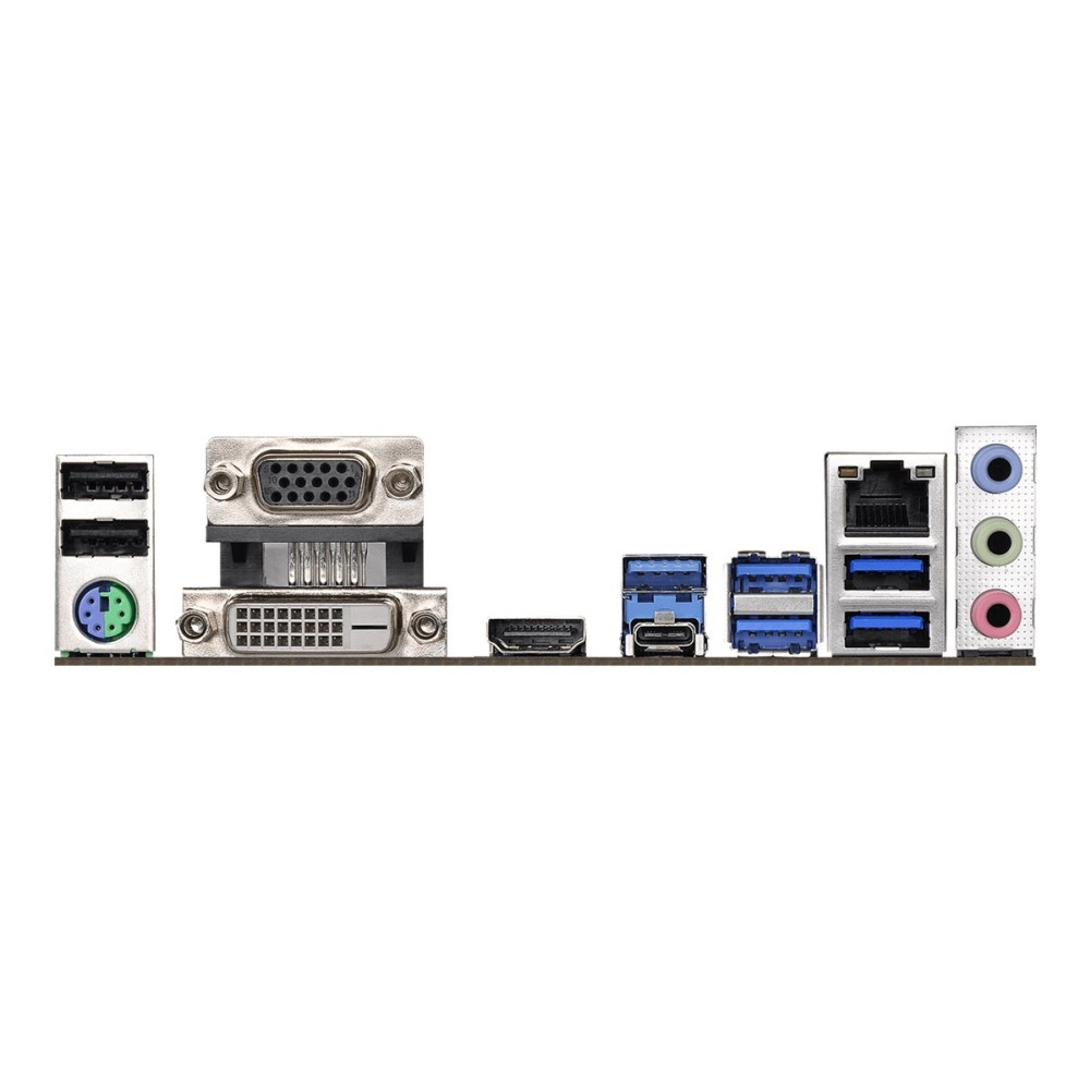 Produktbild för ASRock B450M PRO4 - moderkort - micro ATX - Socket AM4 - AMD B450
