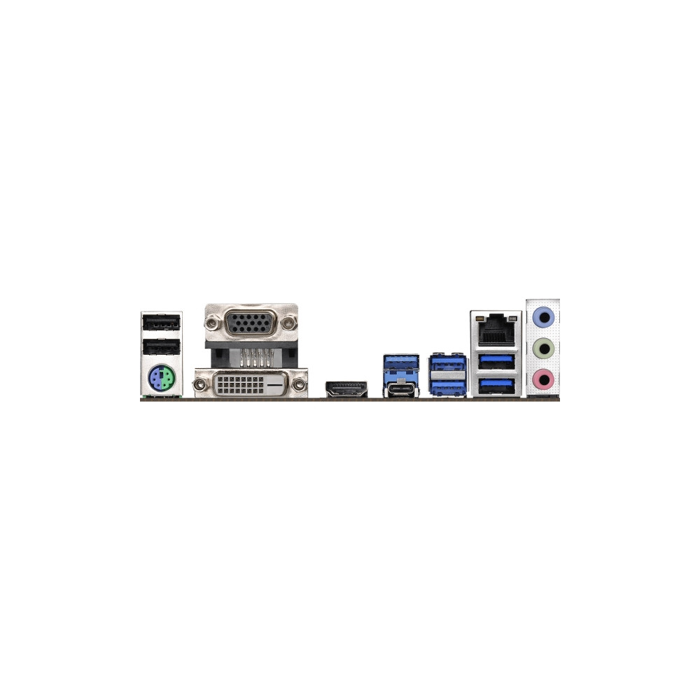 Produktbild för ASRock B450M PRO4 - moderkort - micro ATX - Socket AM4 - AMD B450