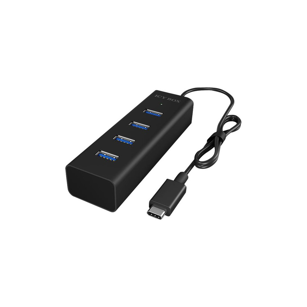 Produktbild för ICY BOX IB-Hub1409-C3 - hubb - 4 portar