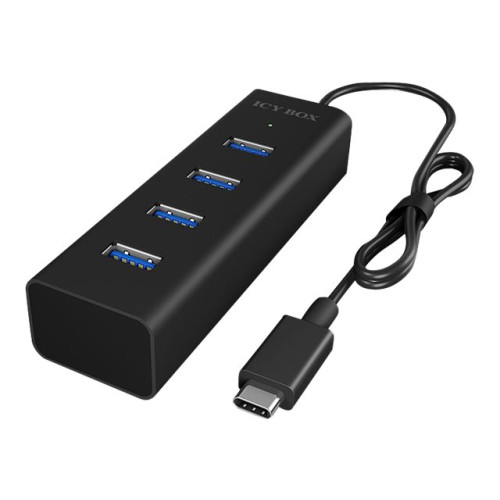 RaidSonic Technology ICY BOX IB-Hub1409-C3 - hubb - 4 portar