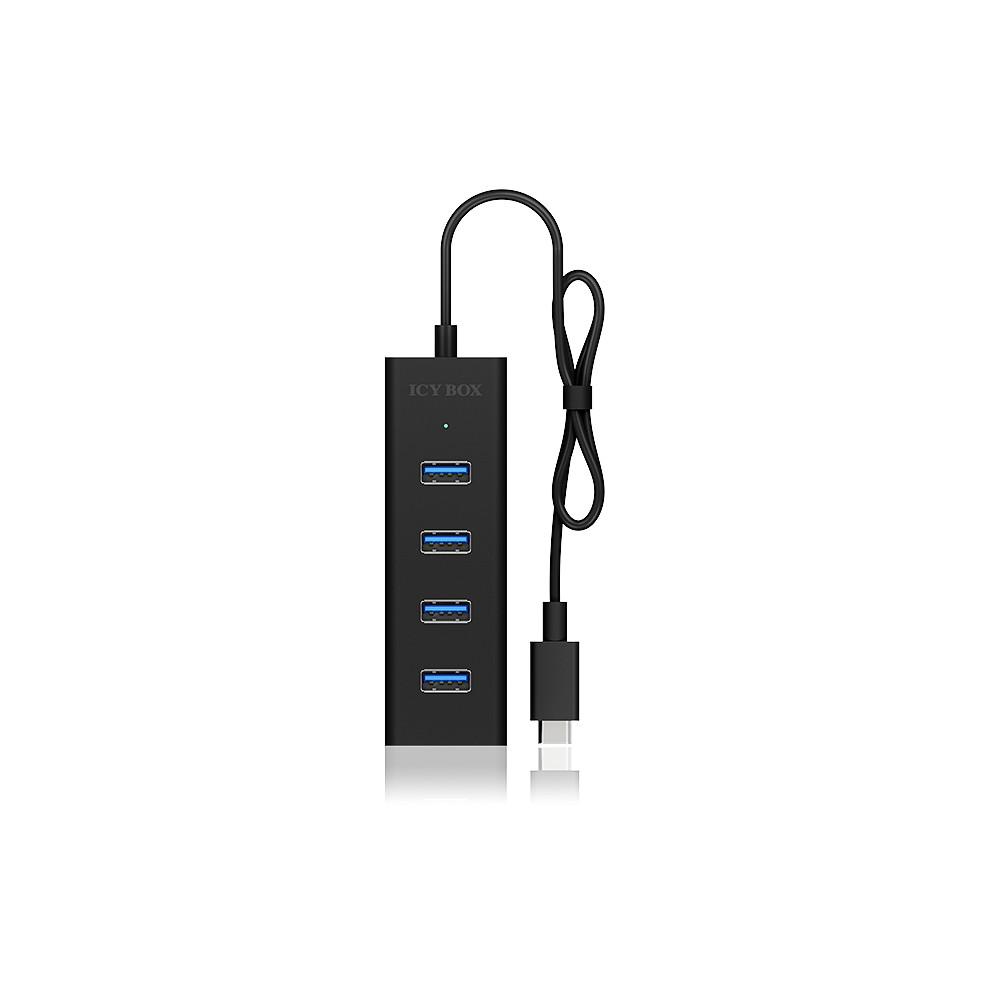 Produktbild för ICY BOX IB-Hub1409-C3 - hubb - 4 portar
