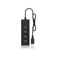 Produktbild för ICY BOX IB-Hub1409-C3 - hubb - 4 portar