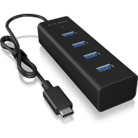 Produktbild för ICY BOX IB-Hub1409-C3 - hubb - 4 portar