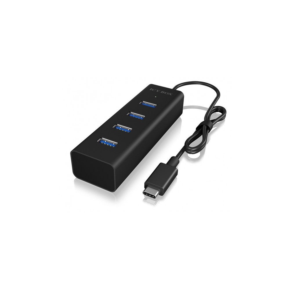 Produktbild för ICY BOX IB-Hub1409-C3 - hubb - 4 portar