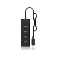 Produktbild för ICY BOX IB-Hub1409-C3 - hubb - 4 portar