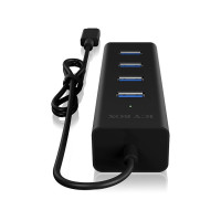 Produktbild för ICY BOX IB-Hub1409-C3 - hubb - 4 portar