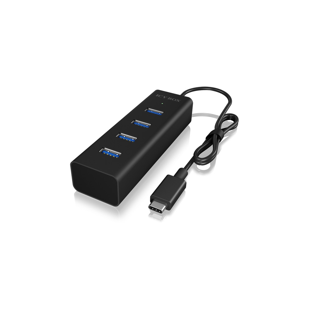 Produktbild för ICY BOX IB-Hub1409-C3 - hubb - 4 portar