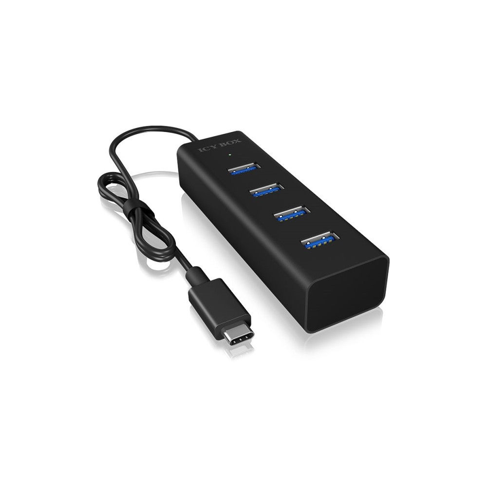 Produktbild för ICY BOX IB-Hub1409-C3 - hubb - 4 portar