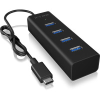 Produktbild för ICY BOX IB-Hub1409-C3 - hubb - 4 portar