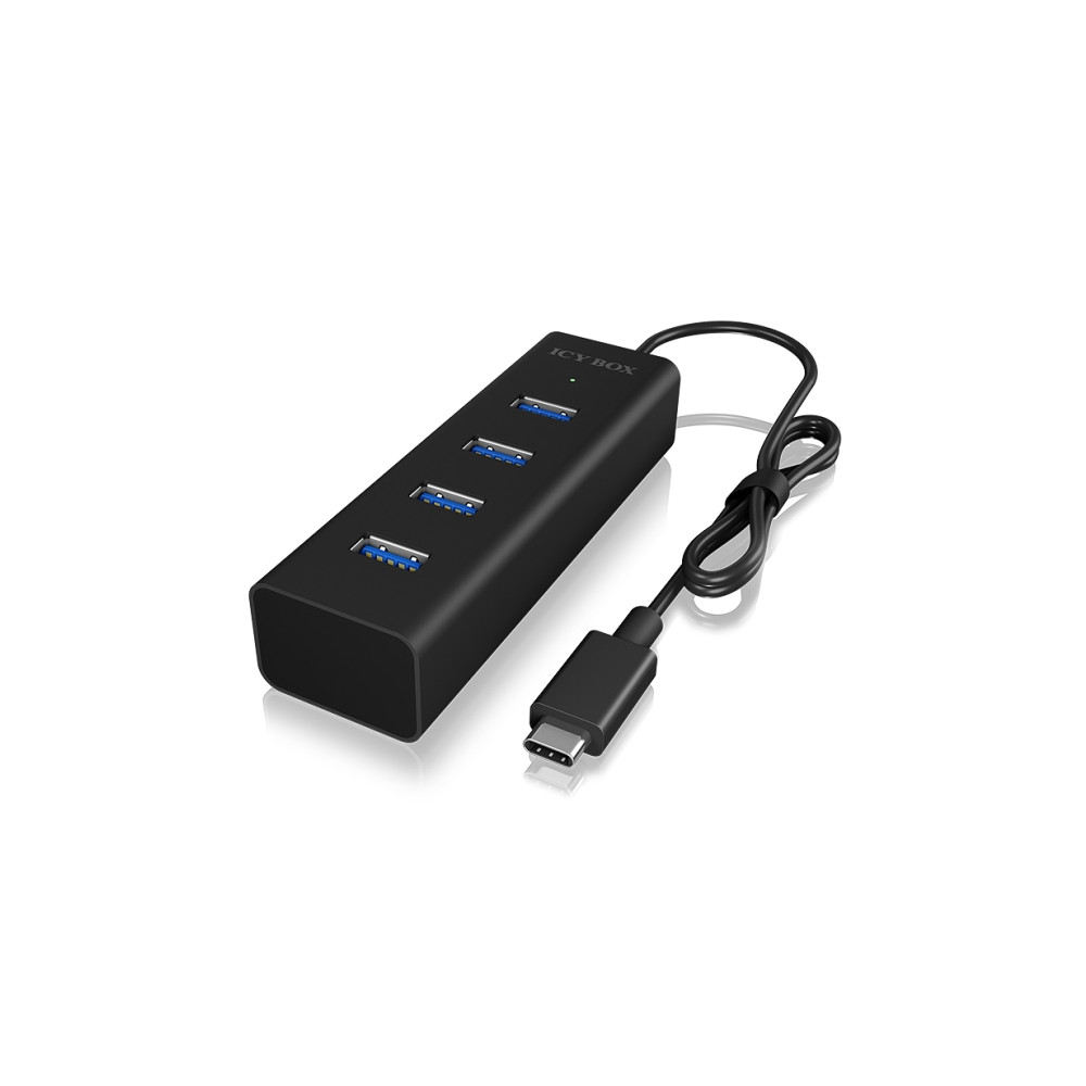 Produktbild för ICY BOX IB-Hub1409-C3 - hubb - 4 portar