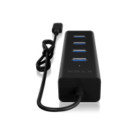 Produktbild för ICY BOX IB-Hub1409-C3 - hubb - 4 portar