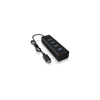 Produktbild för ICY BOX IB-Hub1409-C3 - hubb - 4 portar