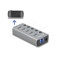 Produktbild för Delock - hubb - 4 portar