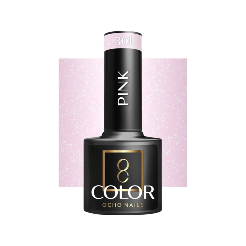 Produktbild för Activeshop OCHO NAILS hybridlack rosa 301 -5 g 12737023_more...