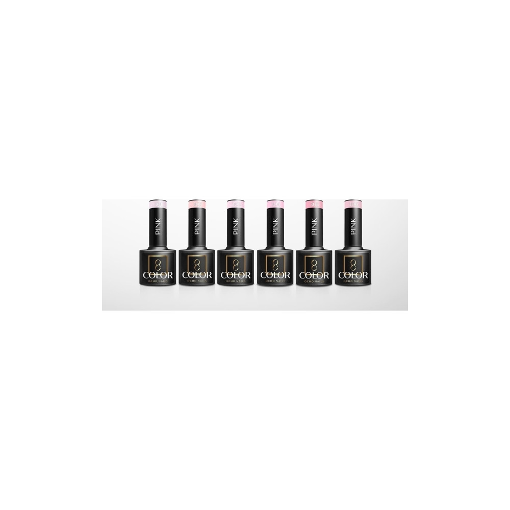 Produktbild för Activeshop OCHO NAILS hybridlack rosa 301 -5 g 12737023_more...