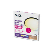 Produktbild för WiZ taklampa SuperSlim svart