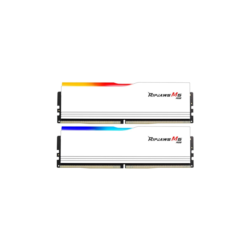 Produktbild för G.Skill Ripjaws M5 RGB - DDR5 - sats - 64 GB: 2 x 32 GB - DIMM 288-pin / PC5-41600 - ej buffrad
