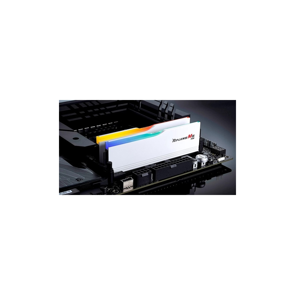 Produktbild för G.Skill Ripjaws M5 RGB - DDR5 - sats - 64 GB: 2 x 32 GB - DIMM 288-pin / PC5-41600 - ej buffrad