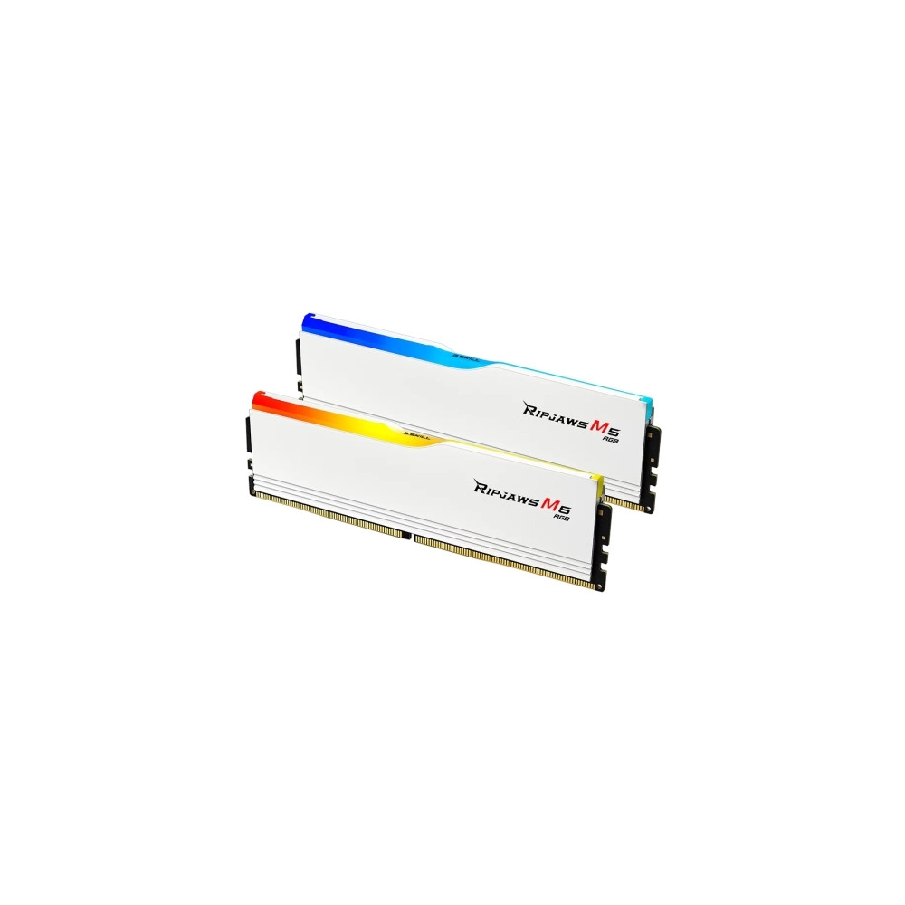 Produktbild för G.Skill Ripjaws M5 RGB - DDR5 - sats - 64 GB: 2 x 32 GB - DIMM 288-pin / PC5-41600 - ej buffrad