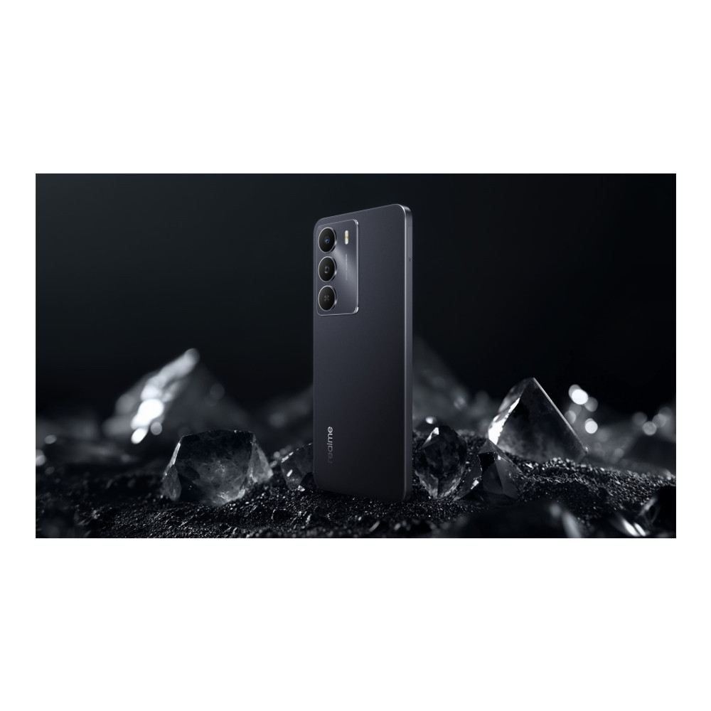 Produktbild för Realme 14X - kolsvart - 5G pekskärmsmobil - 128 GB - GSM