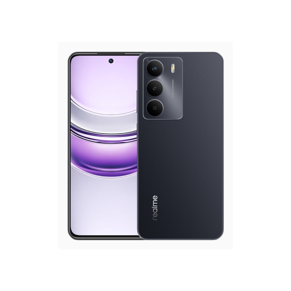 Produktbild för Realme 14X - kolsvart - 5G pekskärmsmobil - 128 GB - GSM