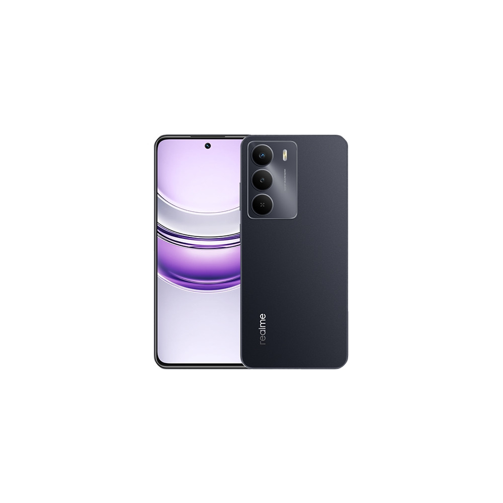 Produktbild för Realme 14X - kolsvart - 5G pekskärmsmobil - 128 GB - GSM