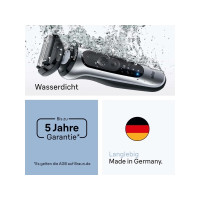 Produktbild för Braun Series 6 62-S7650cc, Folierakapparat, Silver, Knappar,...