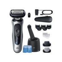Produktbild för Braun Series 6 62-S7650cc, Folierakapparat, Silver, Knappar,...