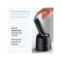 Produktbild för Braun Series 6 62-S7650cc, Folierakapparat, Silver, Knappar,...