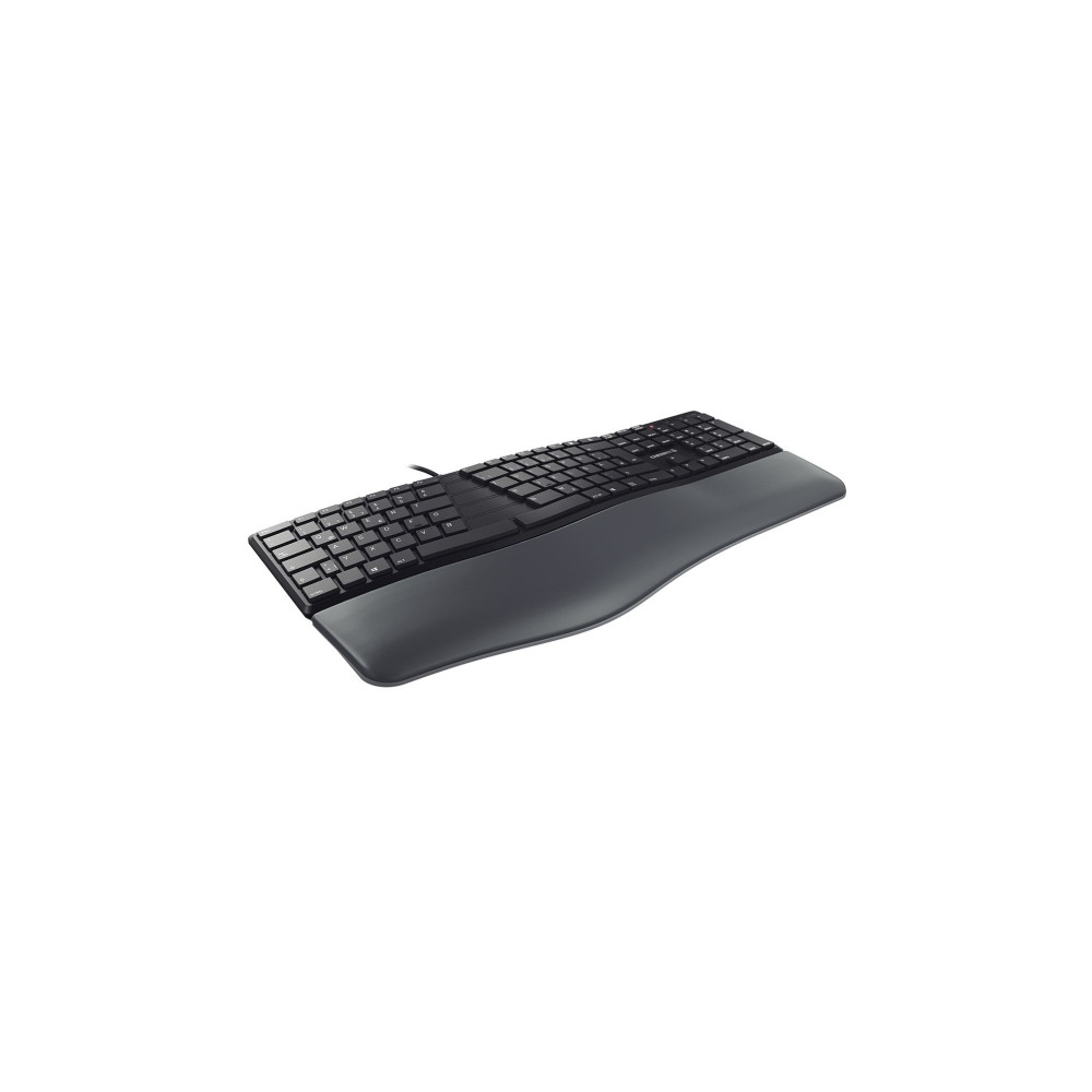 Produktbild för CHERRY KC 4500 ERGO - tangentbord - QWERTY - brittisk - svart Inmatningsenhet