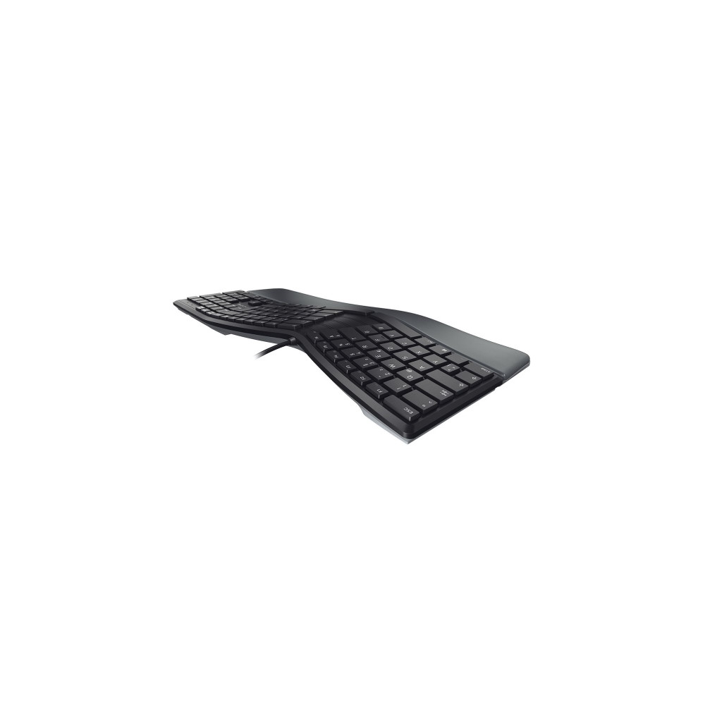 Produktbild för CHERRY KC 4500 ERGO - tangentbord - QWERTY - brittisk - svart Inmatningsenhet