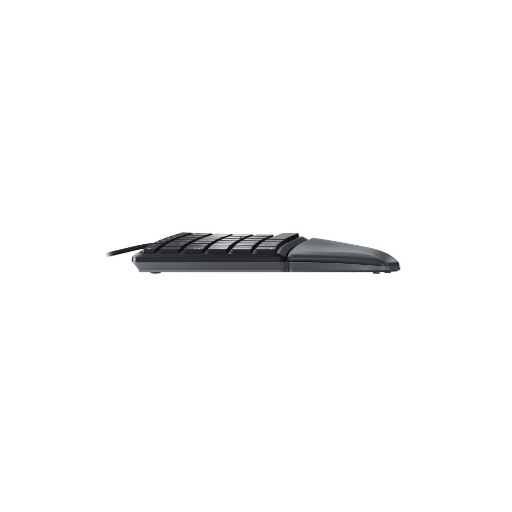 Produktbild för CHERRY KC 4500 ERGO - tangentbord - QWERTY - brittisk - svart Inmatningsenhet