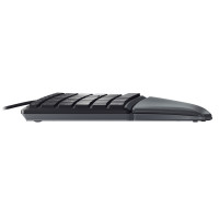 Produktbild för CHERRY KC 4500 ERGO - tangentbord - QWERTY - brittisk - svart Inmatningsenhet
