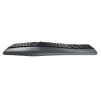 Produktbild för CHERRY KC 4500 ERGO - tangentbord - QWERTY - brittisk - svart Inmatningsenhet