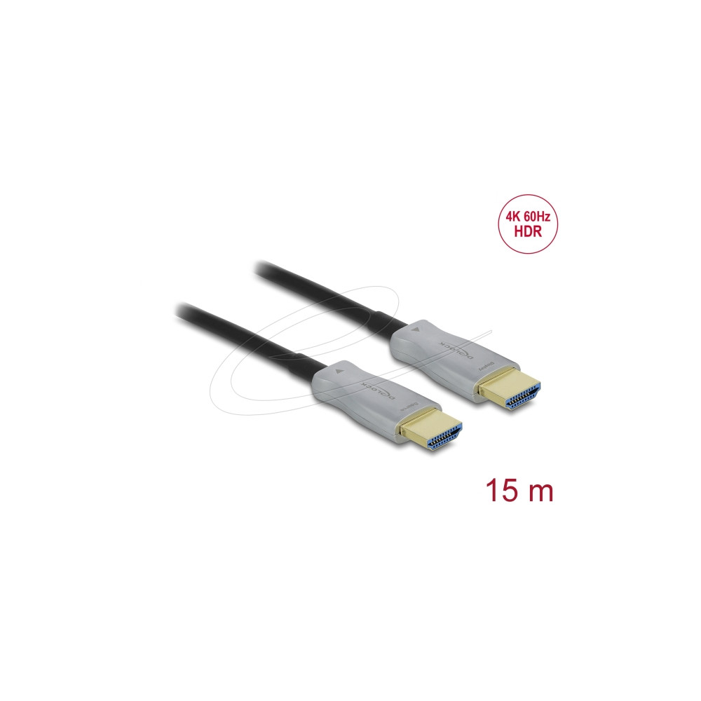 Produktbild för Delock HDMI-kabel - 15 m