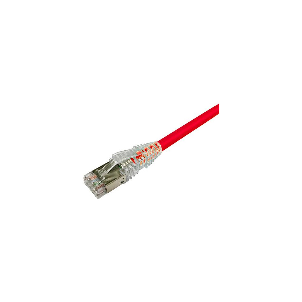 Produktbild för NETCONNECT patchkabel kat. 6A S/FTP PiMF, längd 1,75 m röd L...